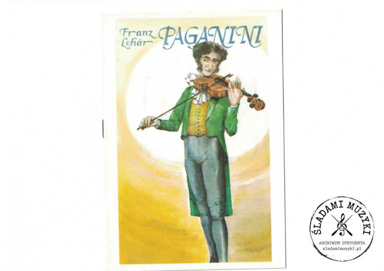 Program operetki "Paganini" - Opera i Operetka w Krakowie » Śladami Muzyki Skan 13