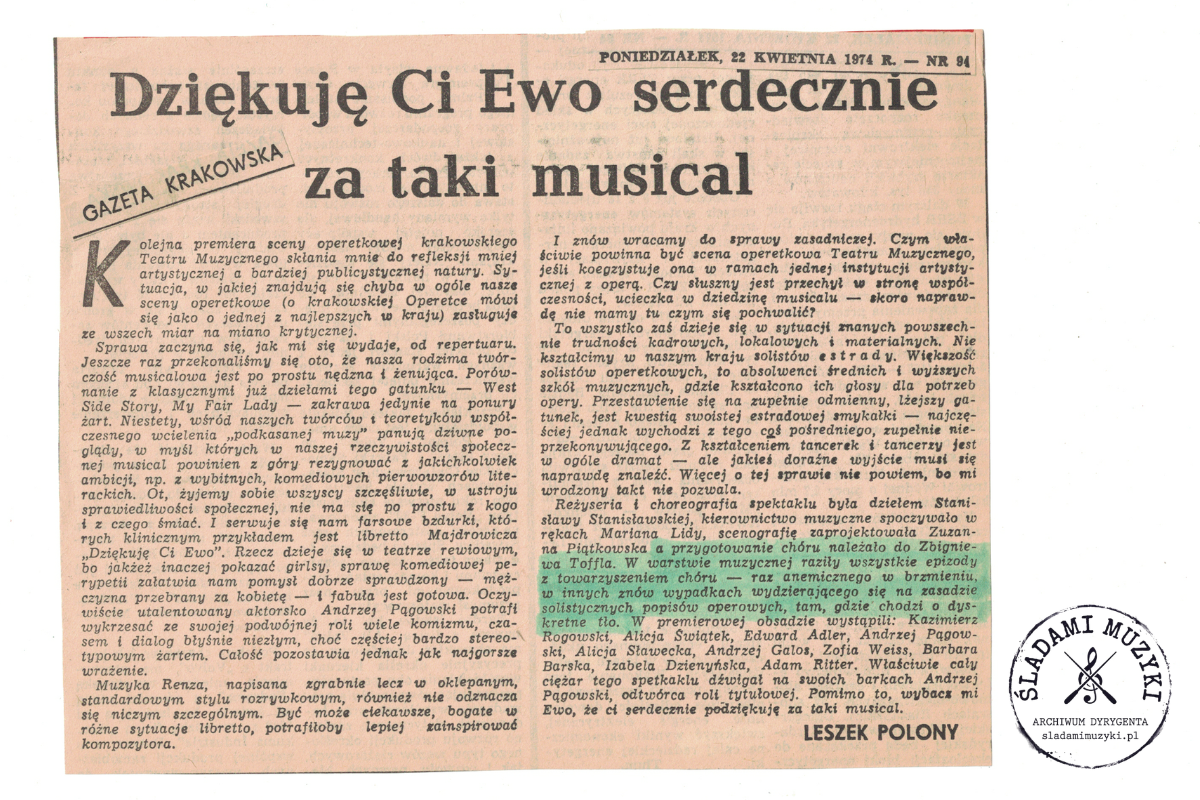 sladami » Śladami Muzyki sladami