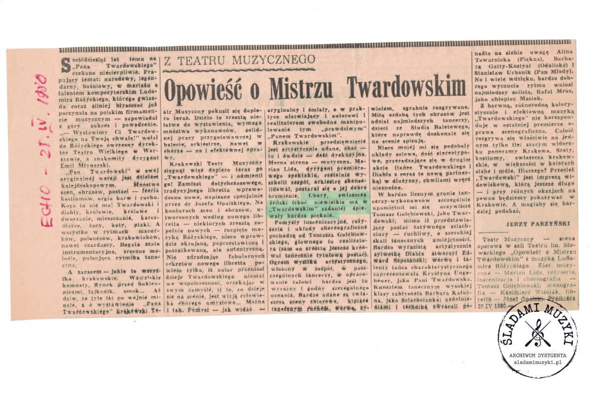 sladami » Śladami Muzyki sladami
