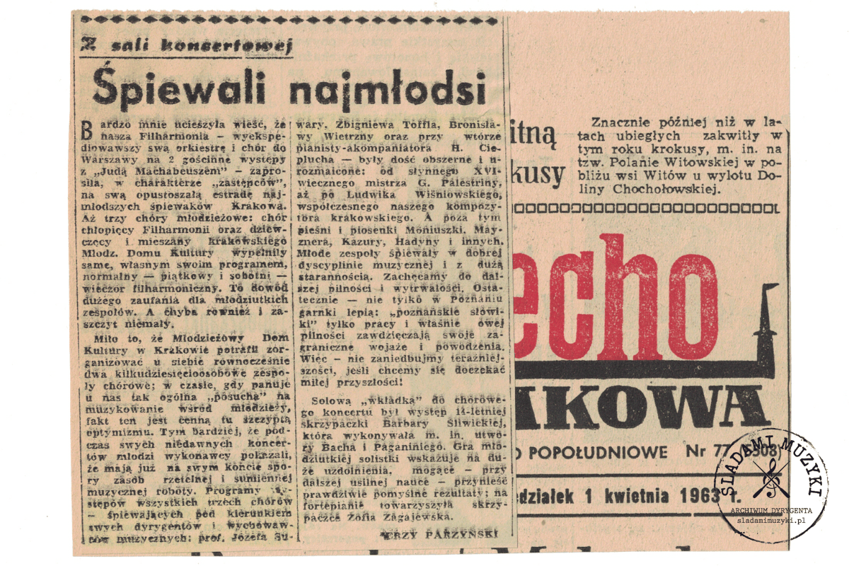 sladami » Śladami Muzyki sladami
