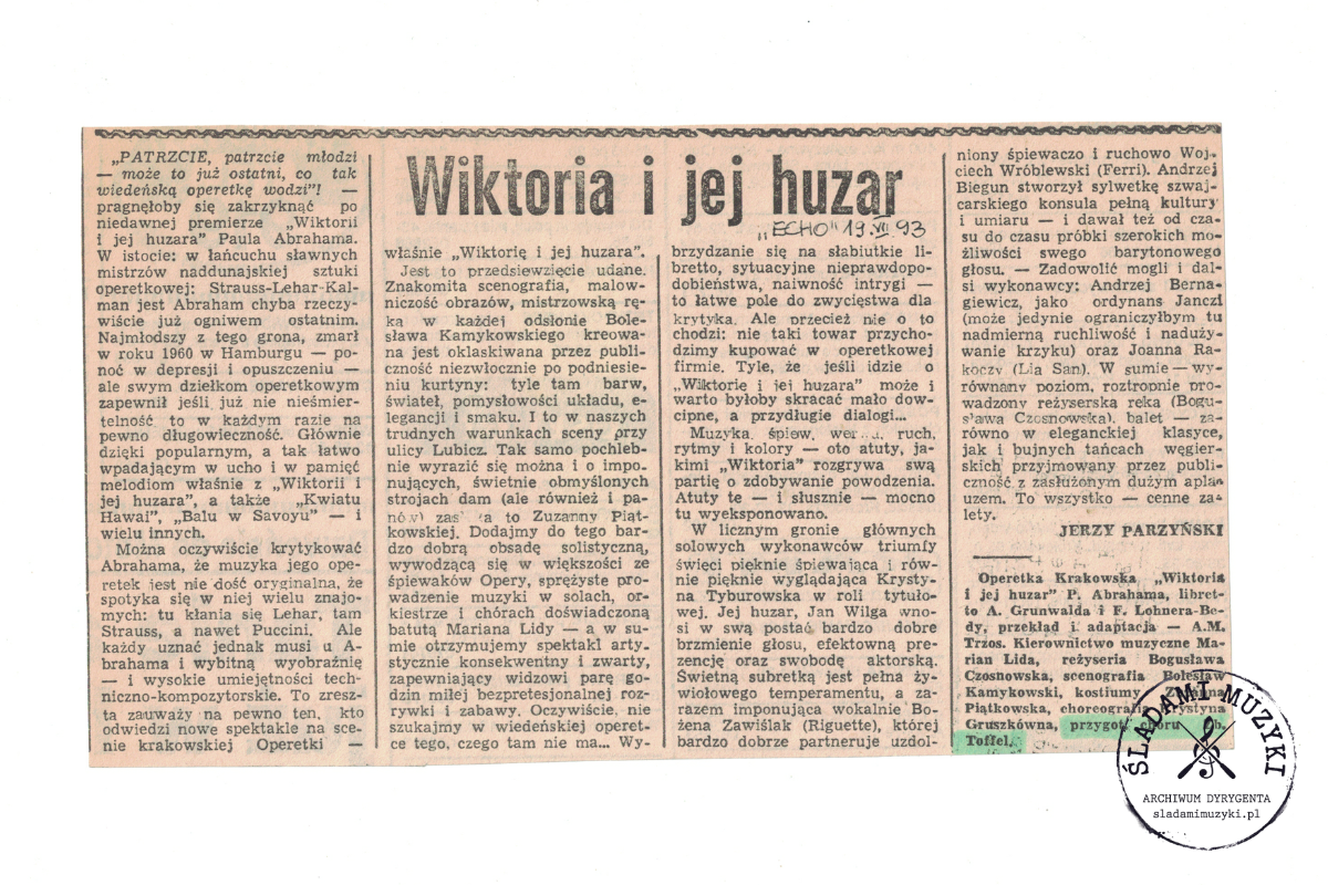 sladami » Śladami Muzyki sladami